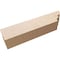 Ekena Millwork 4in. W x 6in. H x 24in. L Ridgewood Woodgrain TimberThane Rafter Tail, Primed Tan RFTUR04X06X24RIDRCPR - alternate 2